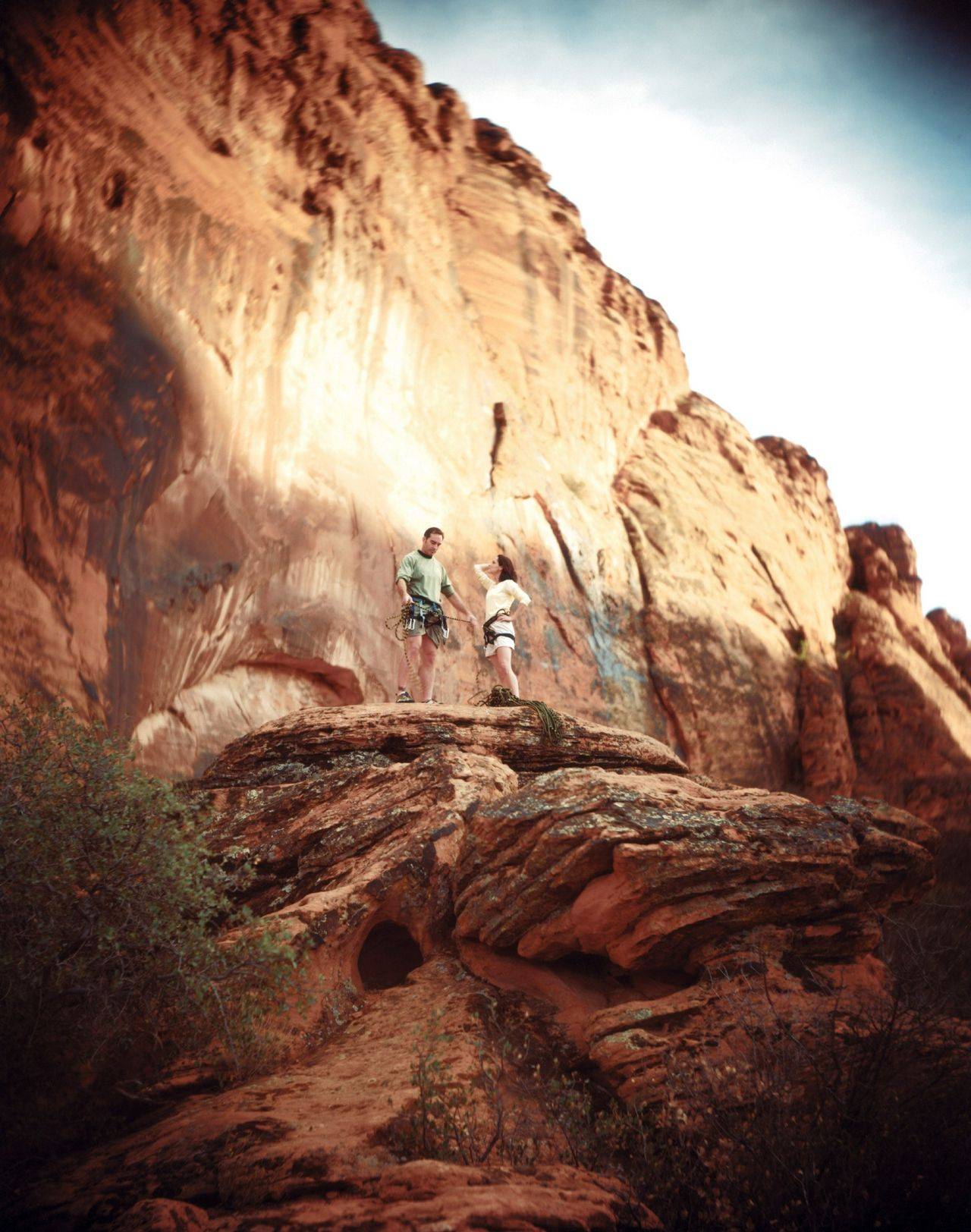 hiking couple
